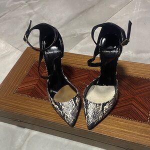 Pierre Hardy Snakeskin Patterned Heels